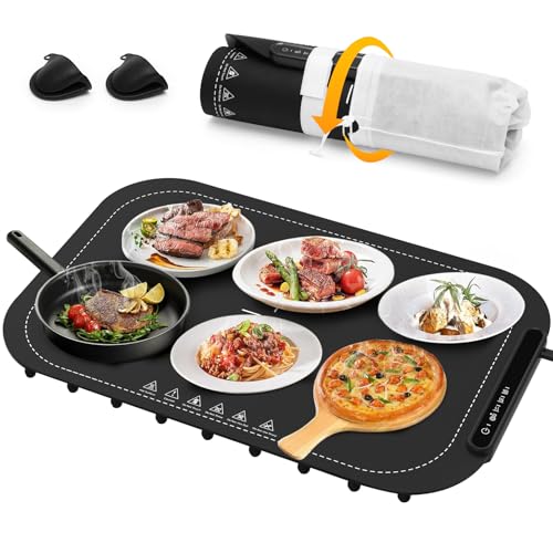 Produktbild: elektrisches warmhalte-tablett für buffets, rollbare speisenwärmer, warmhaltematte