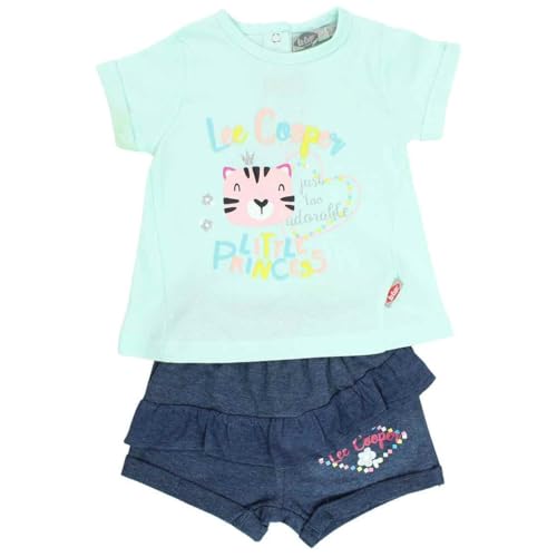 lee cooper babyset pullover sweater türkis 12 monate mädchen