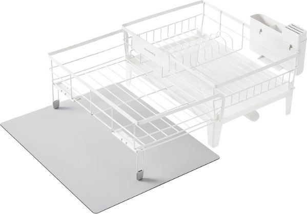 songmics geschirr-abtropfständer 360 drehbar für 16,99 euro statt 27 euro