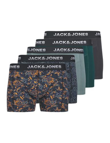 Produktbild: JACK & JONES JUNIOR Jacmaxwell Trunks 5er Pack, Goblin Blue, Numeric_128