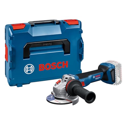 bosch 18v akku winkelschleifer gws 18v-11 s mit l-boxx, ohne akku/ladegerät