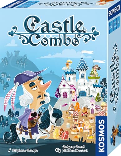 castle combo - taktisches schnelles gesellschaftsspiel, spiel des jahres 2025