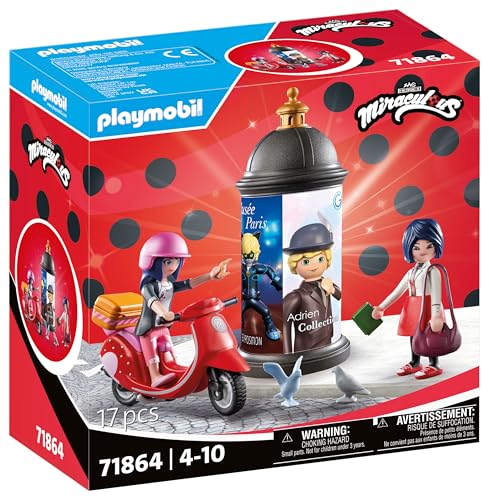 playmobil miraculously rollerfahrt paris, kreativität und rollenspiel ab 4 jahren