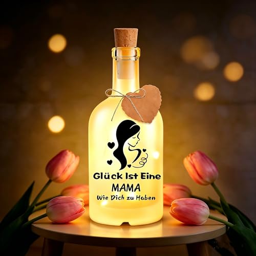 Led Flaschenlicht für Mama  Muttertagsgeschenk, Geburtstagsgeschenk, Weihnachtsgeschenk