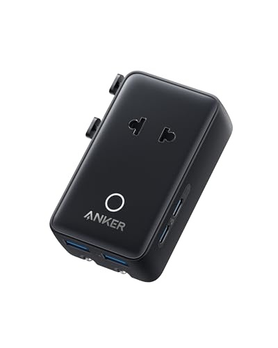 Anker Reiseadapter weltweit, 4x USB (2x USB-C, 2x USB-A)