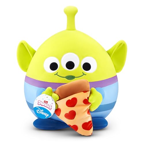 snackles plüschspielzeug 35 cm disney alien pizza von zuru mit snack-accessoire