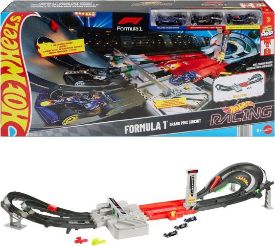 hot wheels formel 1 grand prix rennstrecke für 64,99 euro statt 90 euro