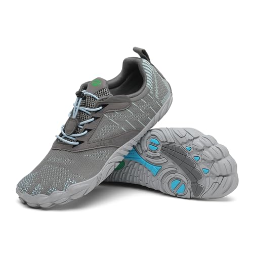 SAGUARO Unisex Barfußschuhe Outdoor Traillaufschuhe Zehenschuhe Gr. 36-48