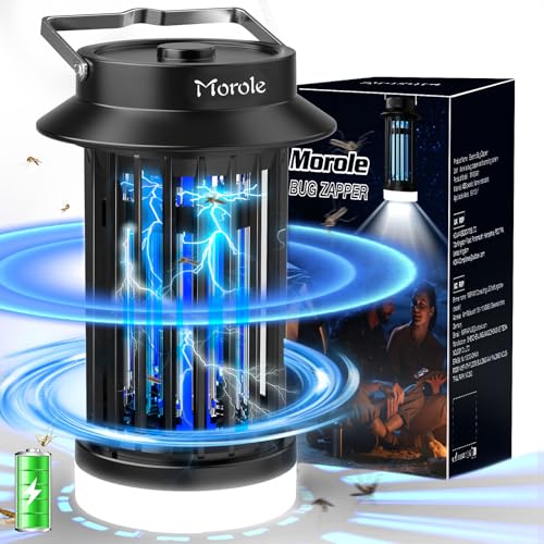 morole usb insektenvernichter uv mückenlampe tragbar led für camping schwarz
