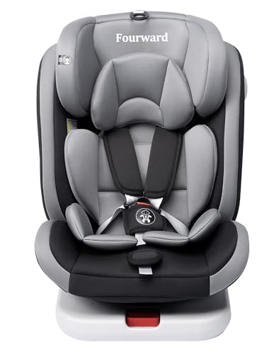 Babyautositz 360 drehbar ISOFIX Ruheposition 0-12 Jahre 9-36 kg Fourward