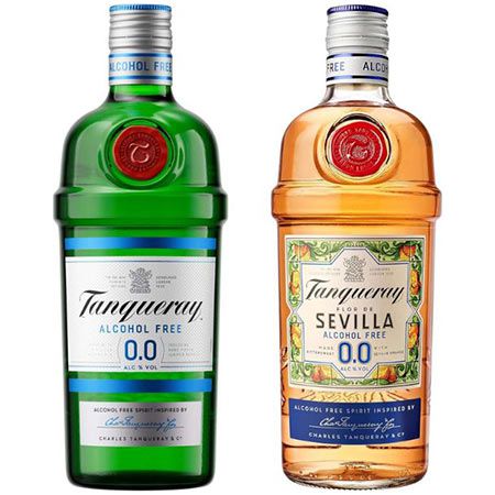 tanqueray 0,0% set 2er + tanqueray flor de sevilla 0,0%, 0,7l für 29,97