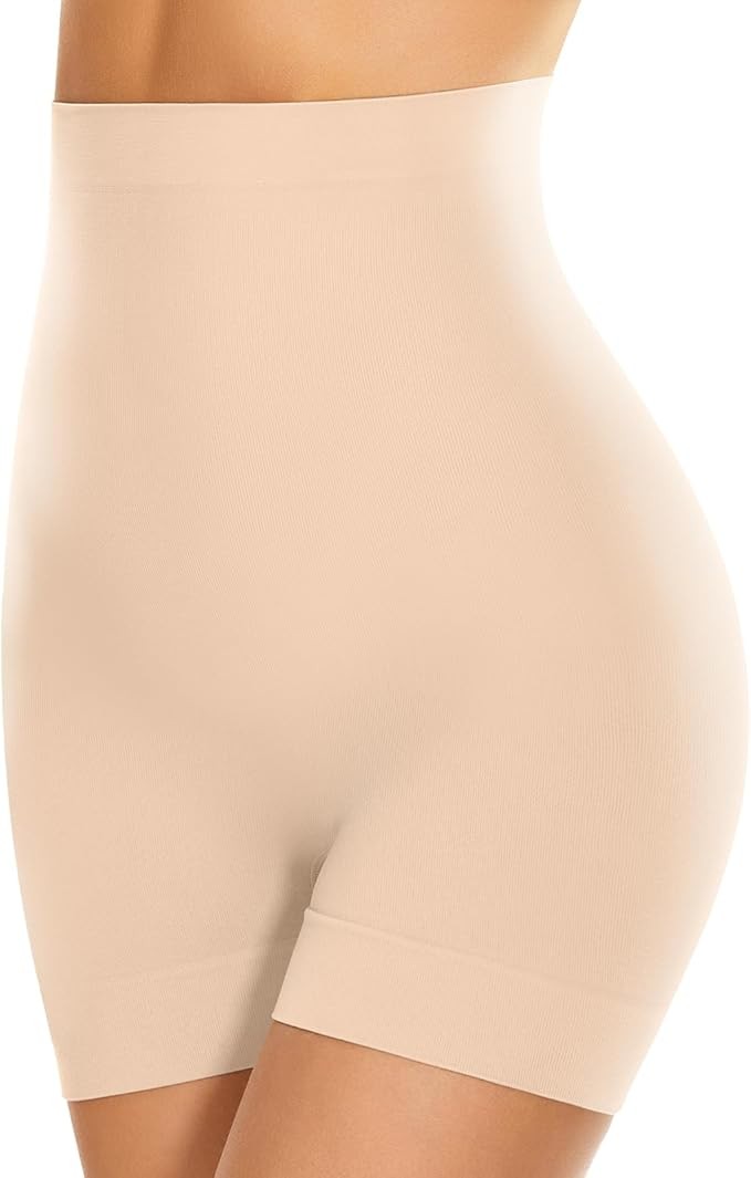 Hohe Taille Shapewear Unterhose Damen, nahtlos, figurformend, Bauchkontrolle