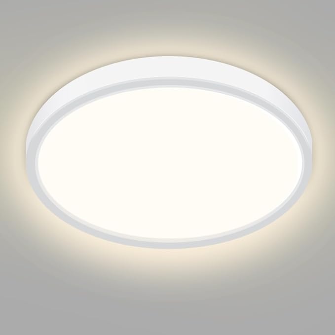 Produktbild: slochi LED Deckenleuchte 15W 1500LM 18cm 4000K Rund flach ultra dünn Deckenlampe