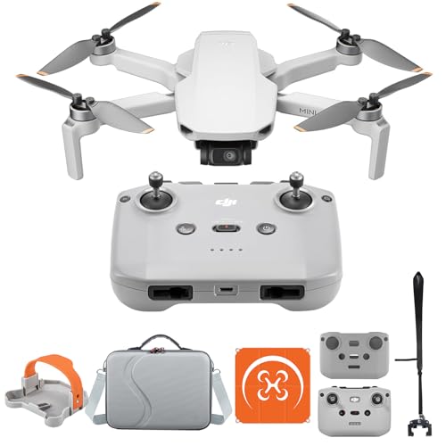dji mini 4k drohne mit 4k uhd kamera und vielseitigem zubehör