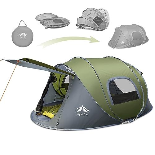 night cat wurfzelt 2-4 personen wasserdicht pop up zelt für camping und reisen