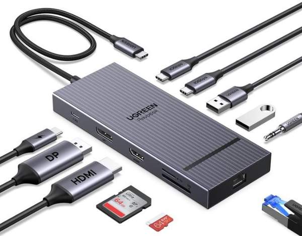 ugreen revodok pro docking station 4k 120hz 10gbps für 49,99 statt 70