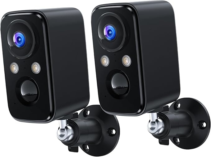 überwachungskamera außen akku kabellos 2K WLAN mit bewegungsmelder nachtsicht