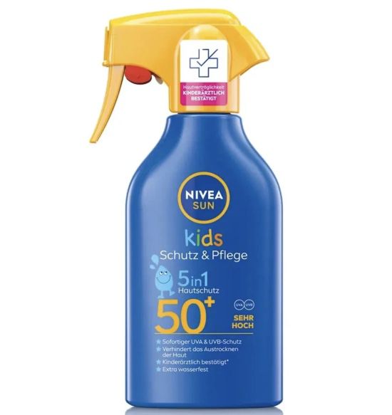 nivea sun kids sonnenspray lsf 50+ schutz und pflege für 7,52 statt 12