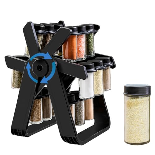 tel charme gewürzgläser 18er set 100ml mit etiketten und shaker-Deckel