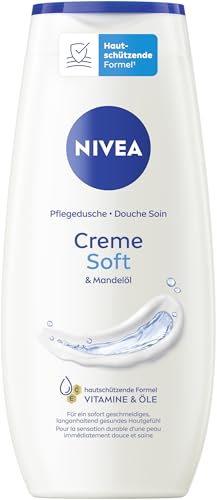 ivea creme soft pflegedusche, duschgel mit vitaminen und ölen, 250ml