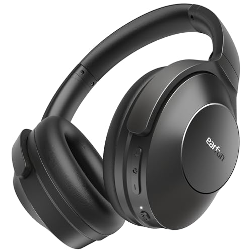 earfun wave life over-ear noise cancelling kopfhörer kabellos bluetooth 5.4 60 std akku