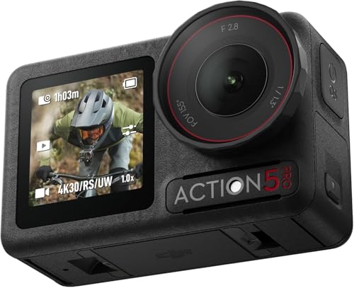 dji osmo action 5 pro action cam 4k 120fps 1/1.3" sensor 4h akku