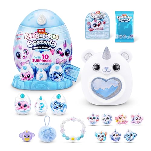 rainbocorns eggzania Frozencorn Mania plüschspielzeug polar bear für mädchen ab 3 jahren