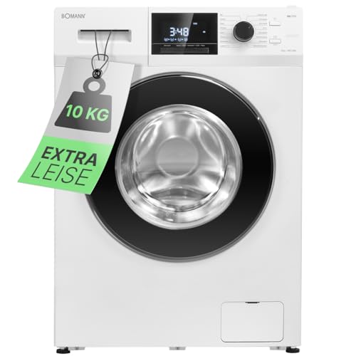 Produktbild: bomann waschmaschine 10 kg, 1400 u/min, 16 programme, bürstenloser motor, wa 7111