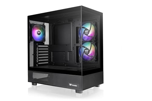 Produktbild: thermaltake view 270 plus tg argb mid tower chassis schwarz 59,90 weiß 66,99