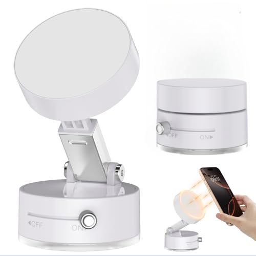 domaver vacuum magnet handyhalter auto mit n52 magnet für iphone samsung, weiß