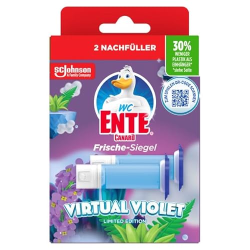 wc-ente nachfüller 2er frische-siegel virtual violet