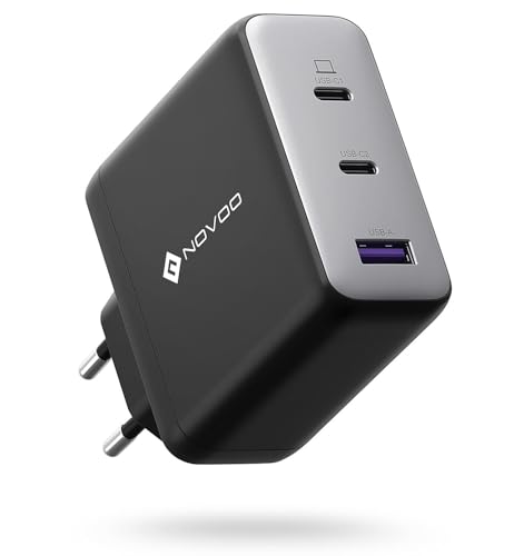 120W ladekabel usb c NOVOO GaN III 3-port netzteil für macbook, ipad pro, iphone 16