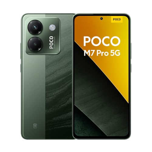 xiaomi poco m7 pro 5g smartphone, 12+256gb, 50mp kamera, 5110mah akku, 120hz display