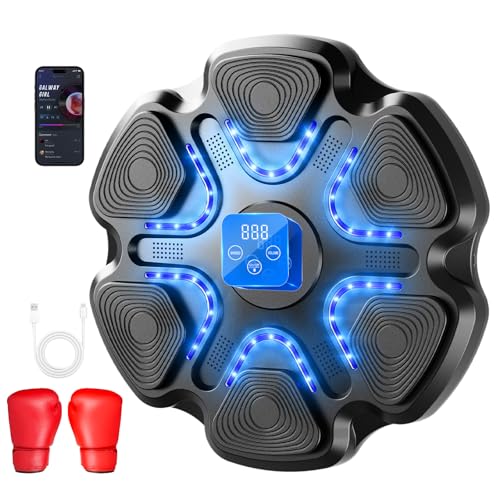 Produktbild: innopower smart music boxing machine mit bluetooth, 9 geschwindigkeitsmodi, für kinder und erwachsene