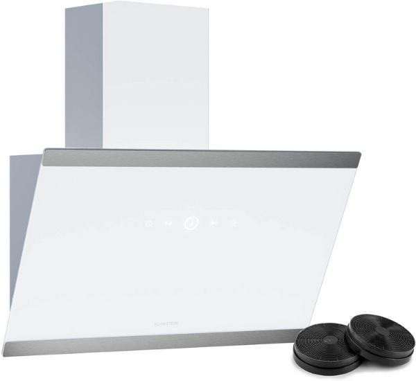 Produktbild: klarstein flashline dunstabzugshaube 60cm mit led, 148,66 statt 213