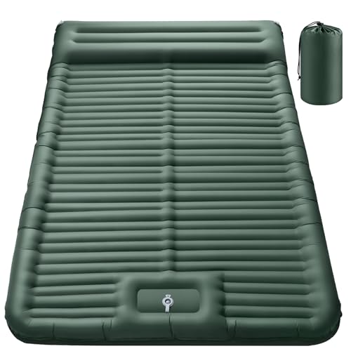 jemulice isomatte selbstaufblasend 12cm dick wasserdicht ultraleicht mit kissen für camping