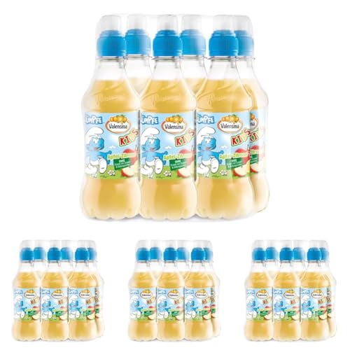valensina kids schlümpfe apfel zitrone 6 x 330 ml packung mit 4