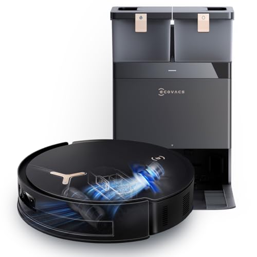Produktbild: ecovacs deebot t50 max pro saugroboter mit wischfunktion 18500pa zerotangle 2.0