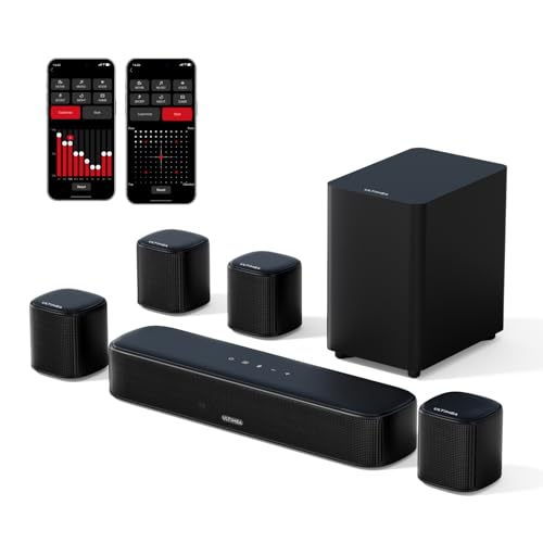 Produktbild: ultimea soundbar 7.1ch für tv, surround sound system, app steuerung, bluetooth 5.3