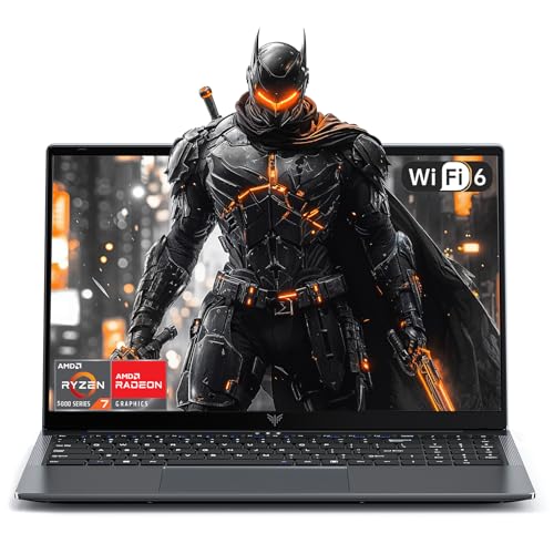 acemagic gaming laptop 15.6 zoll fhd, amd ryzen 7, 16gb ram, 512gb ssd