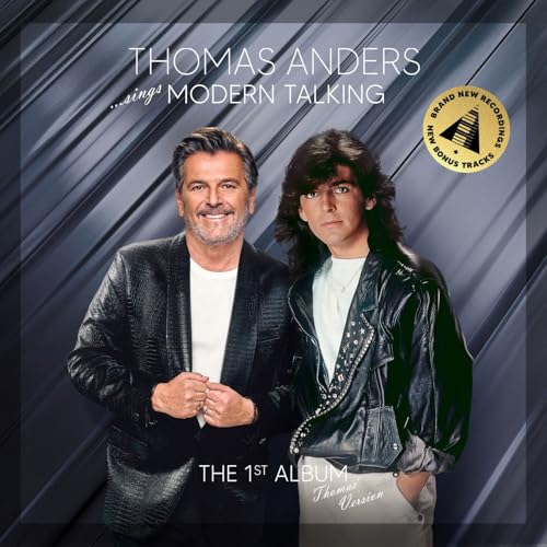 thomas anders sings modern talking 1st album 2LP jubileums box mit fan-buch
