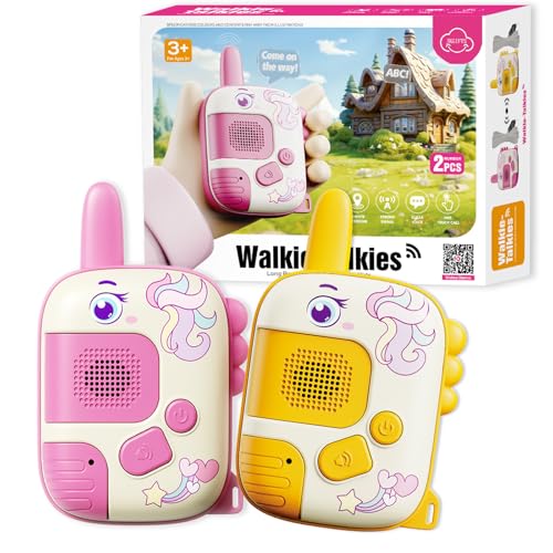 einhorn walkie talkie geschenke für kinder 3-10 jahre spielzeug für jungen und mädchen