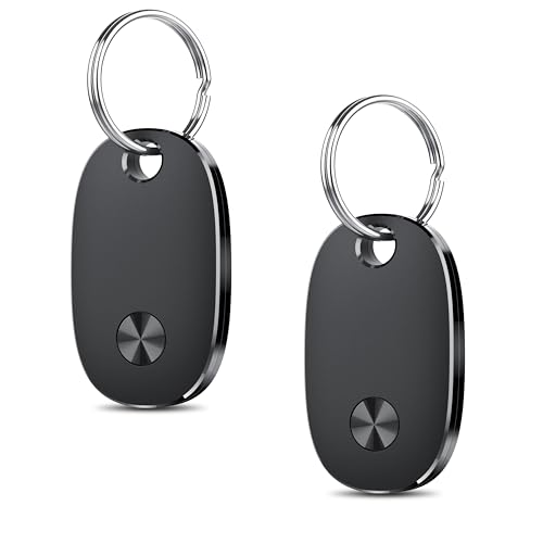 smart air tag tracker 2er pack, bluetooth key finder für gepäck und taschen