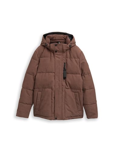 tom tailor jacke herren 1047206 bag brown größe m
