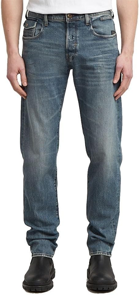 Morry FWD 3D Regular Tapered Jeans Herren, Mehrfarben Vintage Storm, 34/36