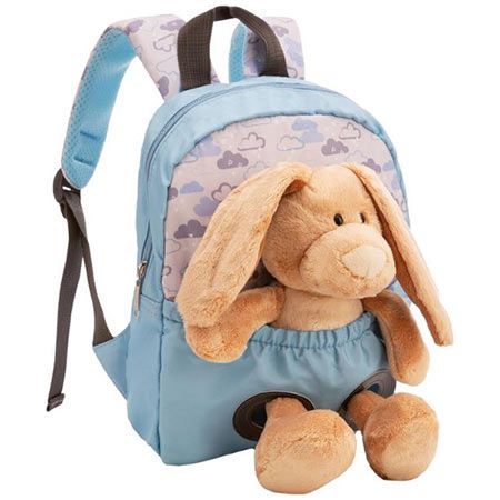 nici hase plüschtier rucksack 21x26cm günstig für kinder, 15,93 statt 25