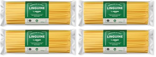 Linguine 500g, Packung mit 4, hochwertige italienische Pasta