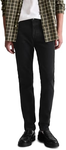 Produktbild: Marc O'Polo Denim Herren Jeanshose Skinny Fit Schwarz W30/L30 mit Stretch
