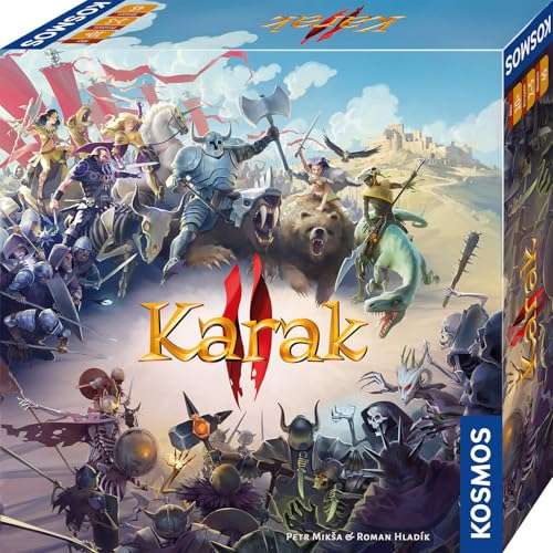 karak 2 brettspiel mit würfeln, kosmos, 2-5 spieler, ab 10 jahren, bgg-rating 7.2