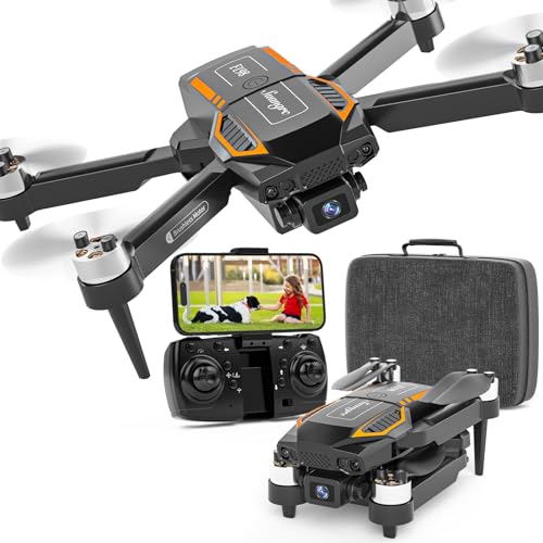 Produktbild: F198 drohne mit HD kamera, mini drone dual kamera, gesteuerter flug, 20 min flugzeit